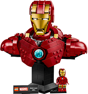 76327 Marvel Iron Man MK4 Bust - 4