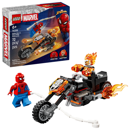 76335 Marvel Spider-Man vs. Ghost Rider Motorcycle - 1