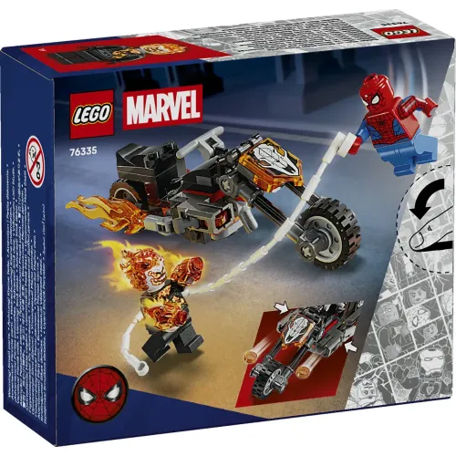 76335 Marvel Spider-Man vs. Ghost Rider Motorcycle - 3