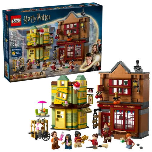 76452 Harry potter Quality Quidditch™ Supplies & Ice Cream Parlour - 1