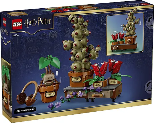 76474 Harry potter Hogwarts# Herbology Plants - 3