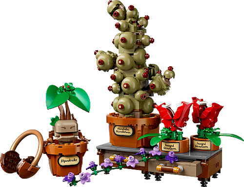 76474 Harry potter Hogwarts# Herbology Plants - 4