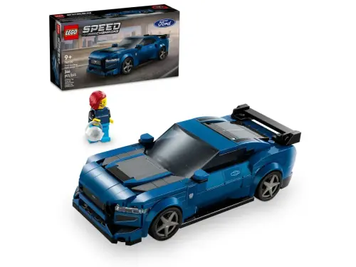 76920 Speed champions Ford Mustang Dark Horse Sports Car - 1