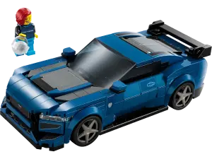 76920 Speed champions Ford Mustang Dark Horse Sports Car - 4