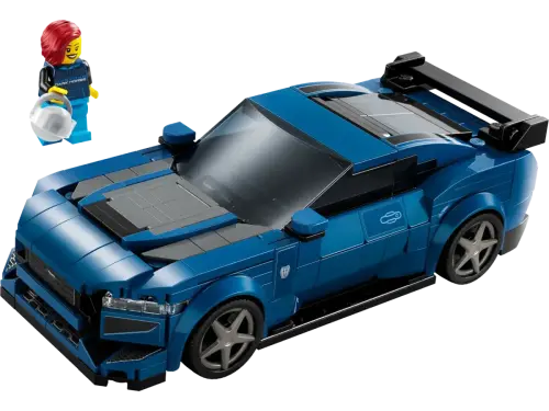 76920 Speed champions Ford Mustang Dark Horse Sports Car - 4
