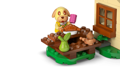 77058 Animal Crossing Goldie's Cozy House - 6