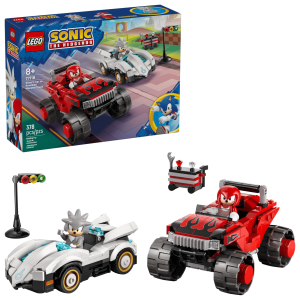 77118 Sonic the hedgehog Silver's Car vs. Knuckles' Monster Truck - LEGO®