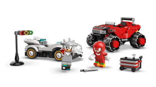 77118 Sonic the hedgehog Silver's Car vs. Knuckles' Monster Truck - 5