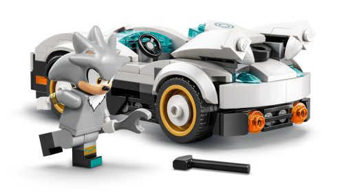 77118 Sonic the hedgehog Silver's Car vs. Knuckles' Monster Truck - 7