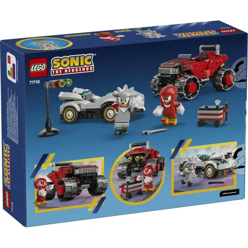 77118 Sonic the hedgehog Silver's Car vs. Knuckles' Monster Truck - 3