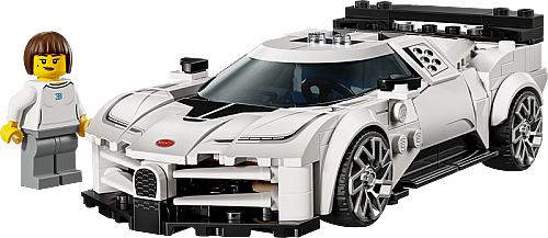 77240 Speed champions Bugatti Centodieci Hyper Sports Car - 4