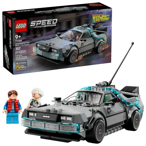 77256 Speed champions Time Machine from Back to the Future - 1