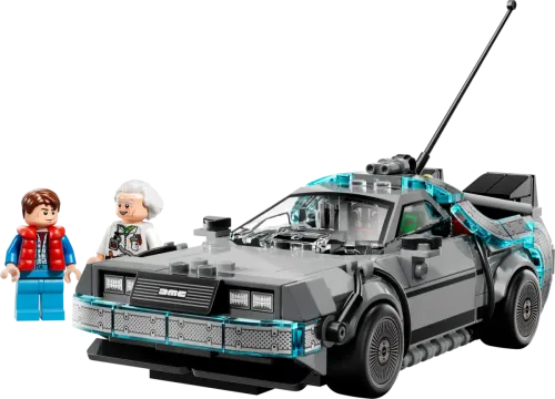 77256 Speed champions Time Machine from Back to the Future - 4