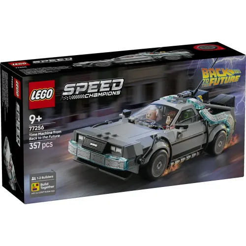 77256 Speed champions Time Machine from Back to the Future - 2