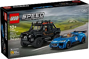 77264 Speed champions Jaguar Project 7 & Land Rover Defender - 2