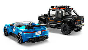 77264 Speed champions Jaguar Project 7 & Land Rover Defender - 5