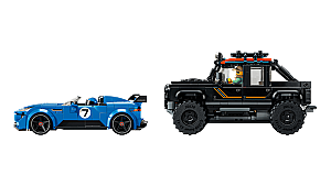 77264 Speed champions Jaguar Project 7 & Land Rover Defender - 7