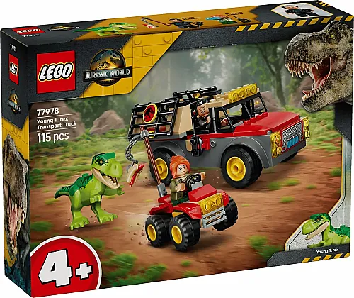 77978 Jurassic World Young T. rex Transport Truck - 2