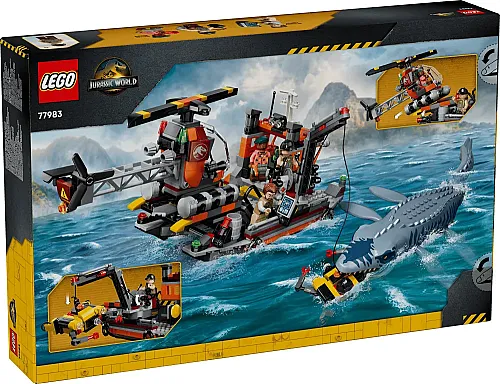 77983 Jurassic World Mosasaurus Dinosaur Boat Attack - 3