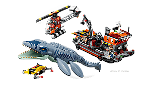 77983 Jurassic World Mosasaurus Dinosaur Boat Attack - 8