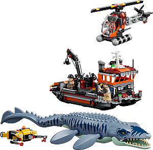 77983 Jurassic World Mosasaurus Dinosaur Boat Attack - 9