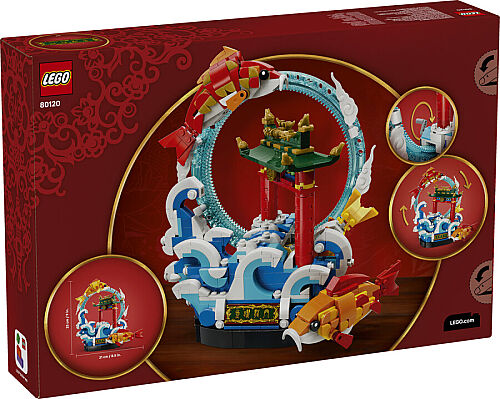 80120 Gift Prosperity Carp Leaping - 3