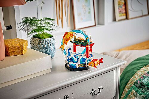 80120 Gift Prosperity Carp Leaping - 7