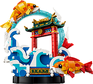 80120 Gift Prosperity Carp Leaping - 4