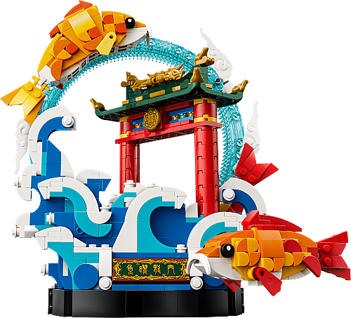 80120 Gift Prosperity Carp Leaping - 4