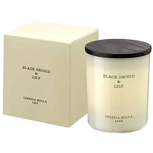 Black orchid Lily candle 600gr - 1