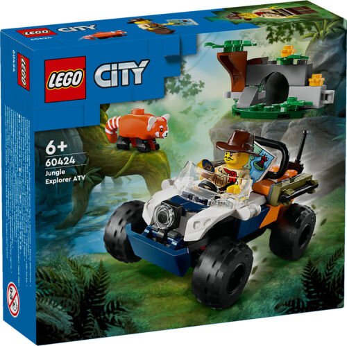 60424 City Jungle Explorer ATV Red Panda Mission - 2