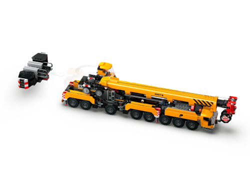 60409 City Yellow Mobile Construction Crane Toy  - 8