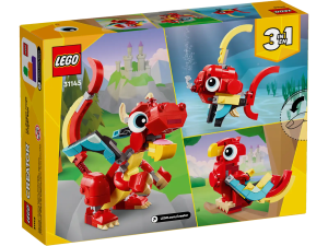 31145 Craetor 3in1 Red Dragon - 3