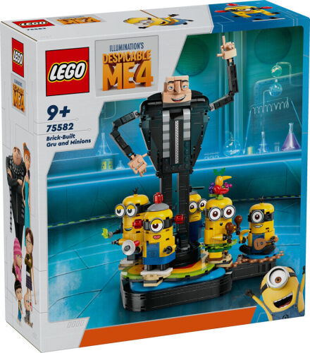 75582 Despicable Me Brick-Built Gru and Minions - 2