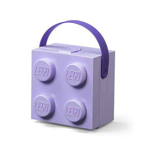 40240004 LEGO Box With handle Lavender - 1