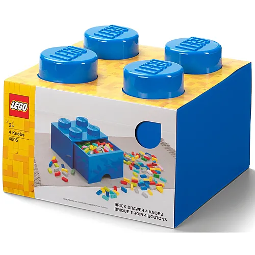 40051731 LEGO Brick Drawer 4 Blue - 1