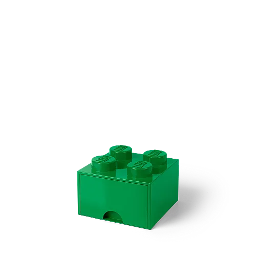 40051734 LEGO Brick Drawer 4 Dark Green - 2