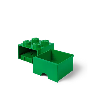 40051734 LEGO Brick Drawer 4 Dark Green - 4