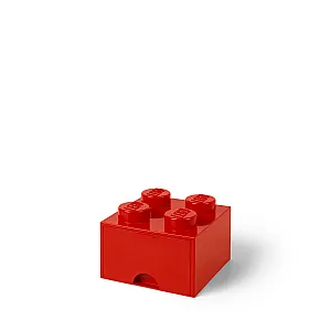 40051730 LEGO Brick Drawer 4 Red - 2