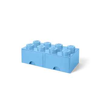 40061736 LEGO Brick Drawer 8 Light Blue - 2
