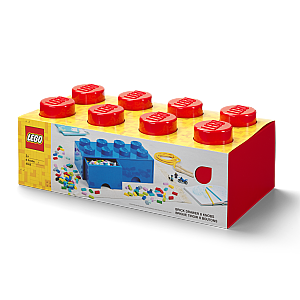 40061730 LEGO Brick Drawer 8 Red - 1