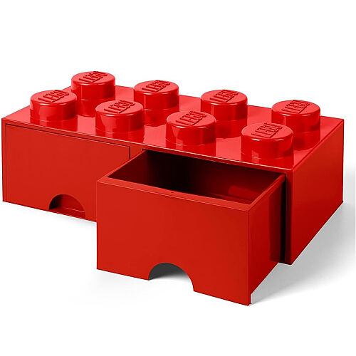40061730 LEGO Brick Drawer 8 Red - 3