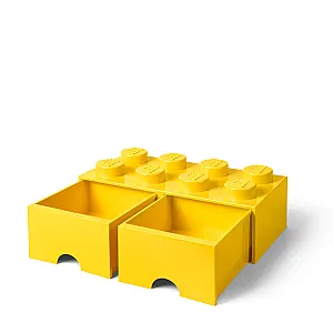 40061732 LEGO Brick Drawer 8 Yellow - 3