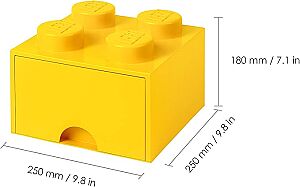 40051732 LEGO Brick Drawer 4 Yellow - 3