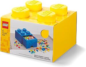 40051732 LEGO Brick Drawer 4 Yellow - 1