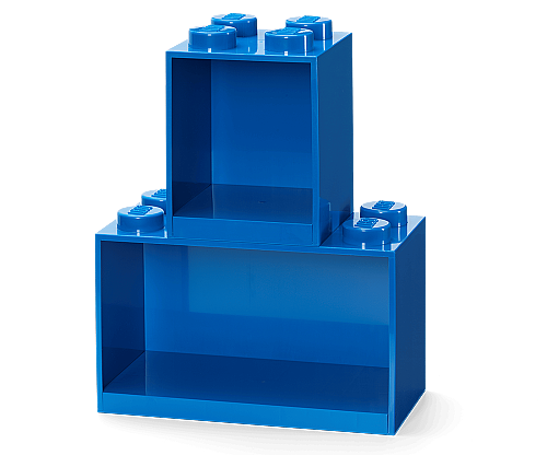 41171731 LEGO Brick Shelf Set Blue - 3