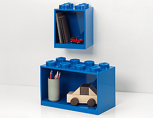 41171731 LEGO Brick Shelf Set Blue - 2