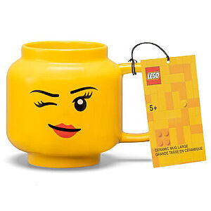 40460803 LEGO Ceramic Mug Small Winking Girl - 1