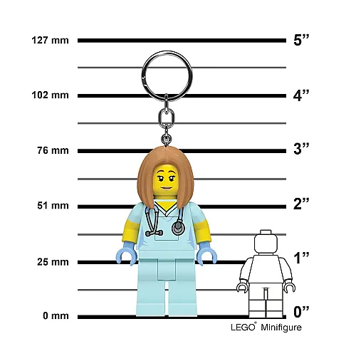 KE156H LEGO® City Keychain Light
Veterinarian - 5