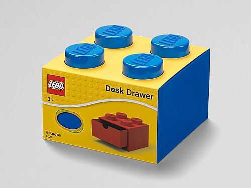40201731 LEGO Desk Drawer 4 Blue - 1